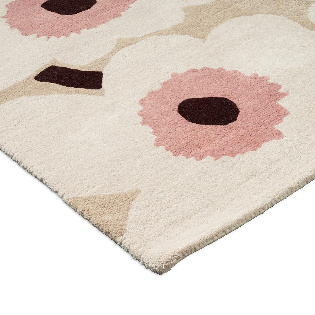 Marimekko Unikko Beige/Pink 132402 Rug - Love-Rugs