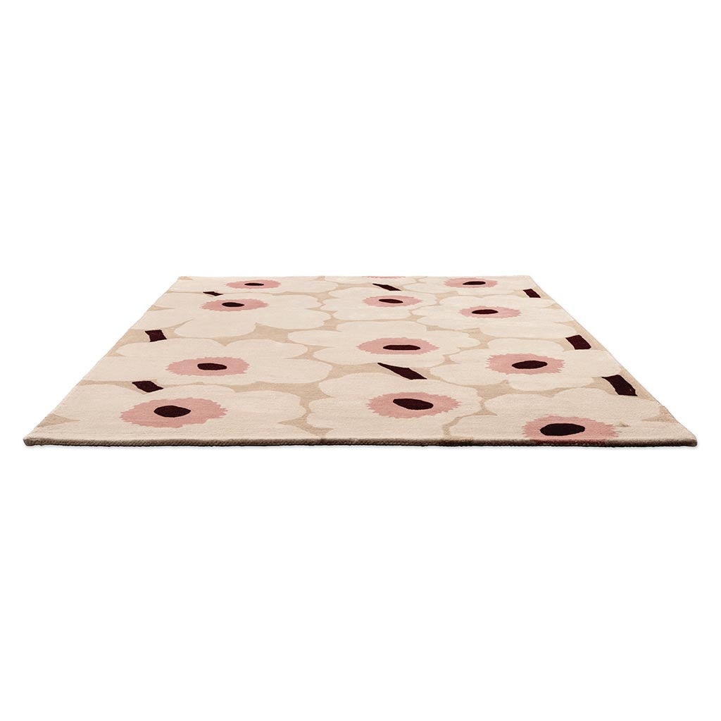 Marimekko Unikko Beige/Pink 132402 Rug - Love-Rugs