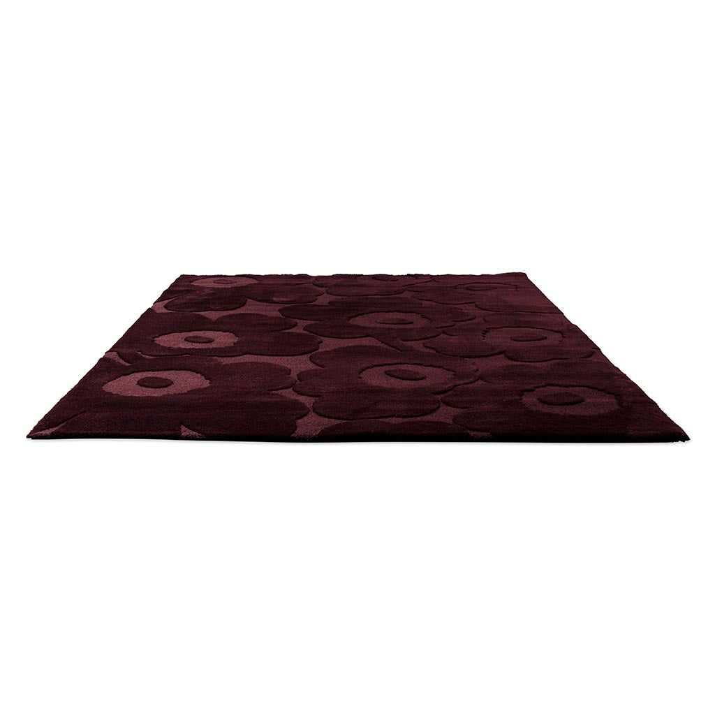 Marimekko Unikko Burgundy 132200 Rug - Love-Rugs