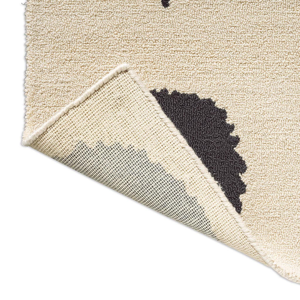 Marimekko Unikko Charcoal/White Outdoor 434305 Rug - Love-Rugs