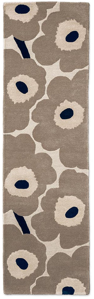 Marimekko Unikko Greige 132401 Runner Rug - Love-Rugs