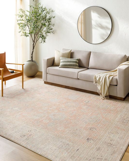 Marlene Becki Owens x Livabliss Vintage Oriental Boho Dusty Pink BOMN2307 Rug - Love-Rugs alternate image