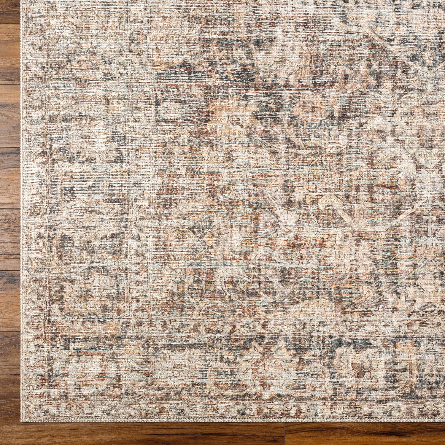 Marlene Becki Owens x Livabliss Vintage Oriental Boho Taupe BOMN2301 Rug - Love-Rugs