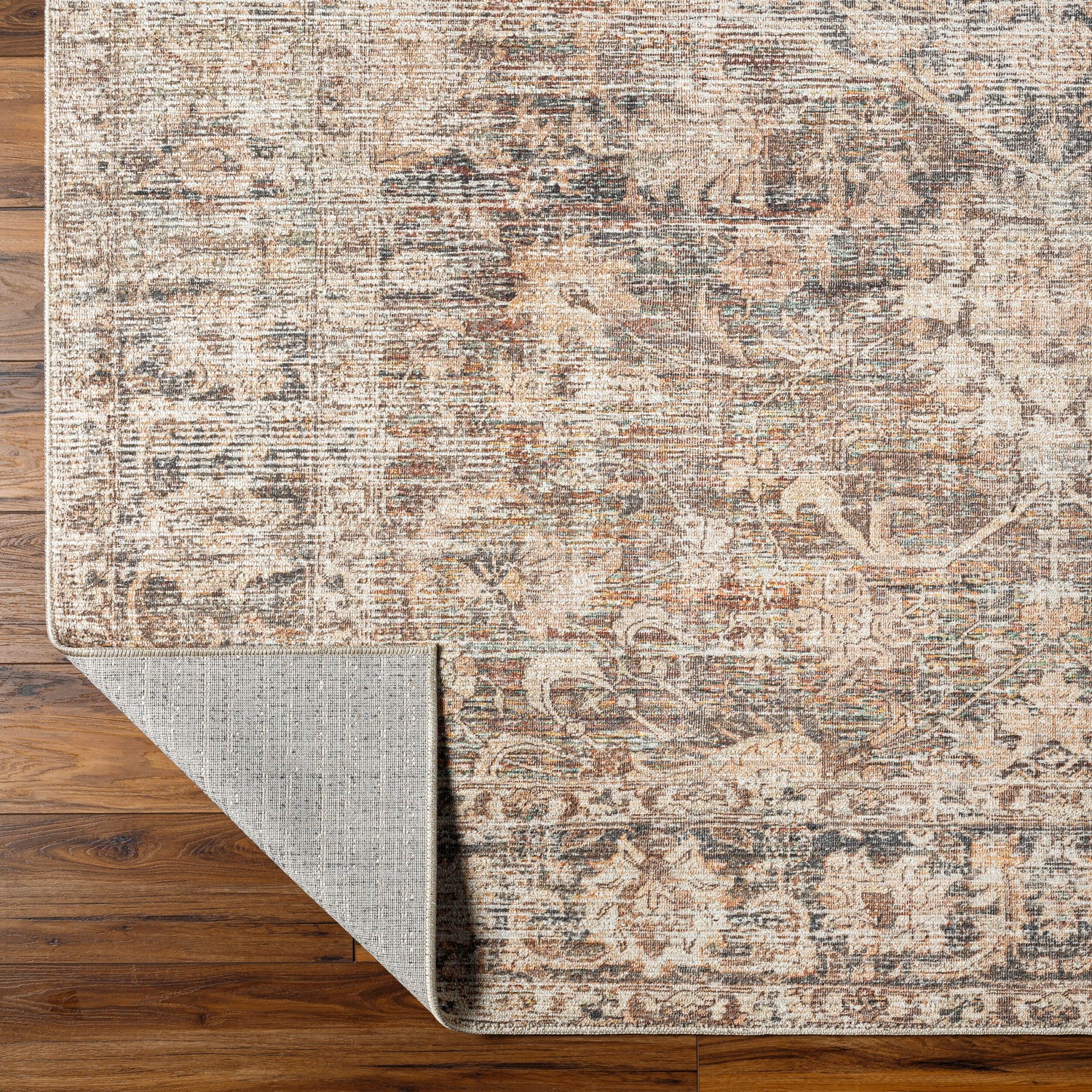 Marlene Becki Owens x Livabliss Vintage Oriental Boho Taupe BOMN2301 Rug - Love-Rugs