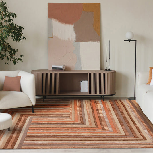 Matrix Network Terracotta MAX80 Rug alternate image