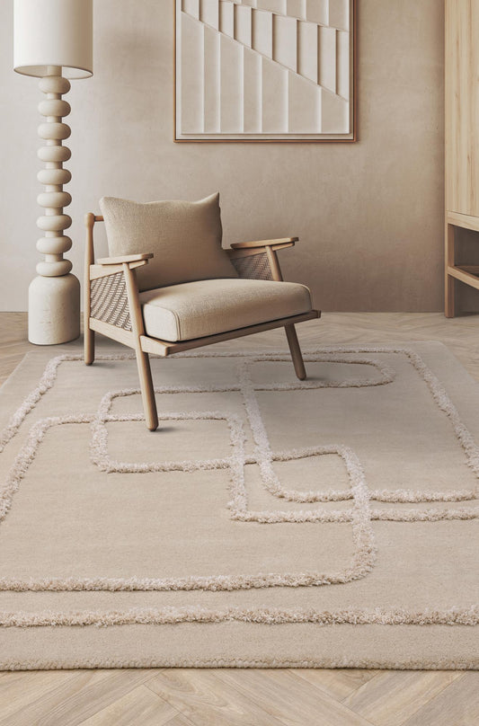 Matrix Infinity Sand Rug - Love-Rugs alternate image