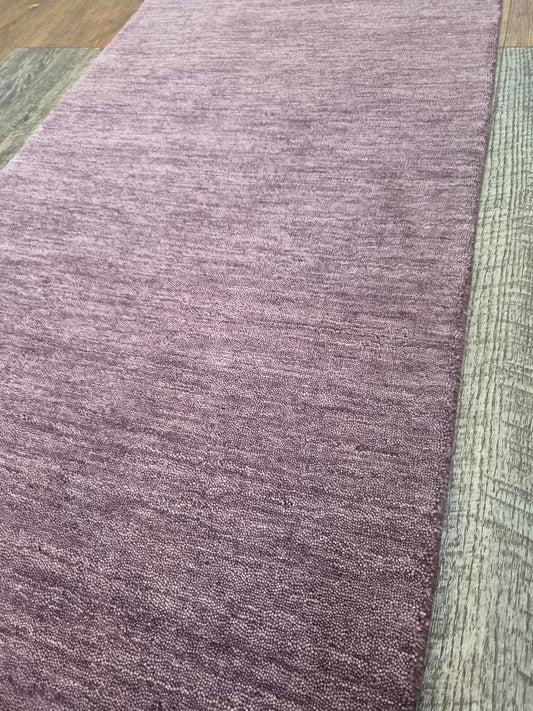 Elgin Mulberry Purple Wool Hall Runner Rug alternate image
