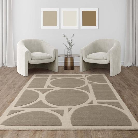 Metro Taupe Rug - Love-Rugs alternate image