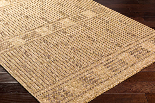 Mirage Indoor/Outdoor Cottage Jute-Look Dark Brown MGE2309 Rug - Love-Rugs alternate image