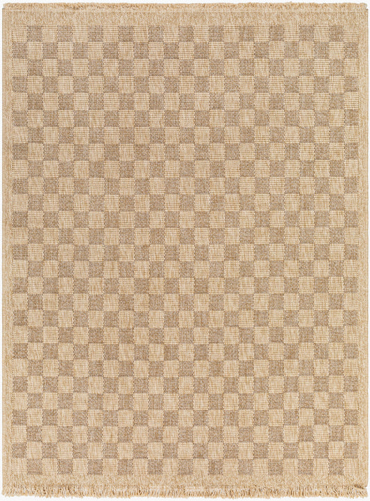 Mirage Indoor/Outdoor Jute-Look Checkered MGE2310 Rug - Love-Rugs