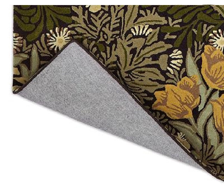 Bower Frame Rug Morris & Co Bower Twining Vine Green 128207 Rug – Love-Rugs