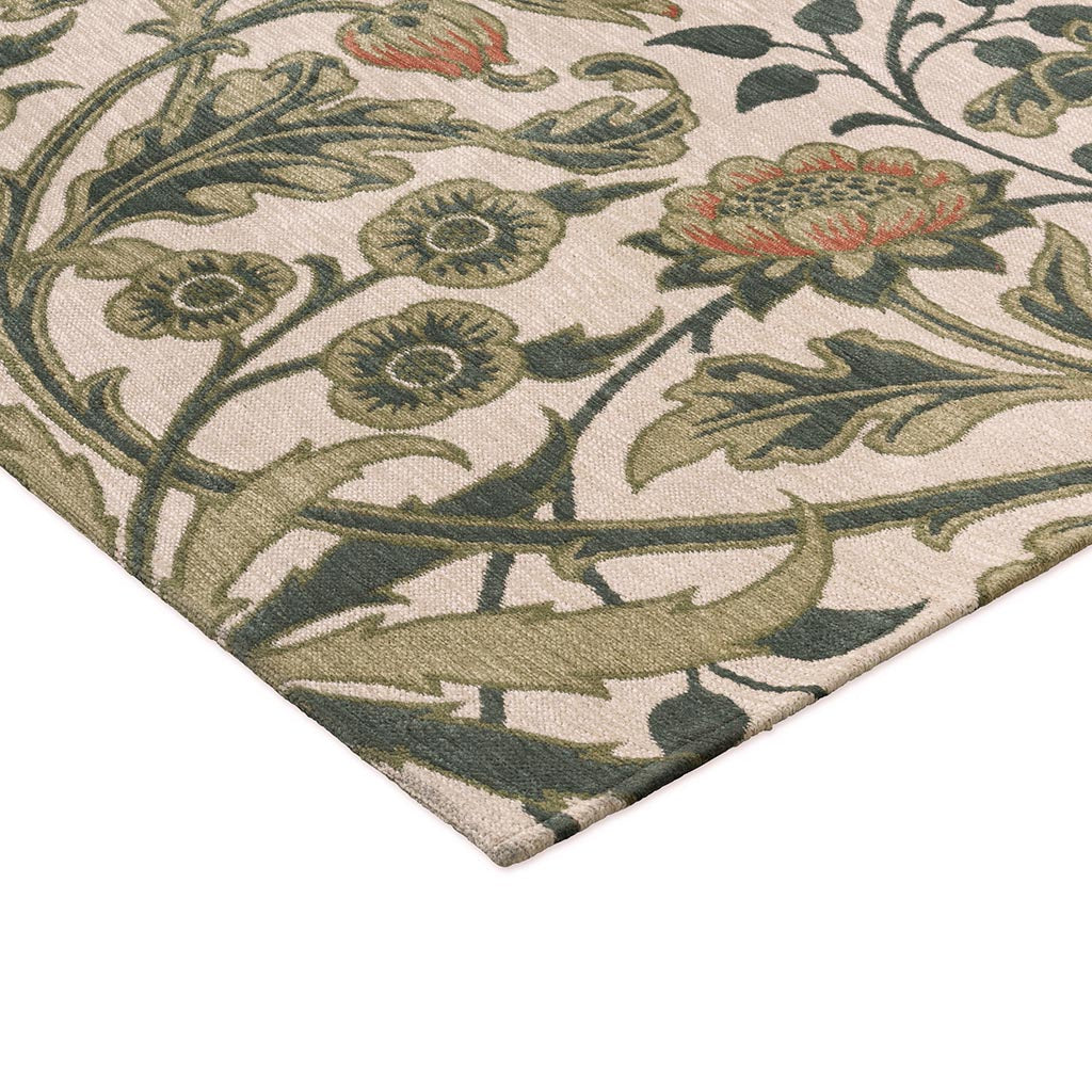 Morris & Co Hyacinth Natural 130201 Rug - Love-Rugs