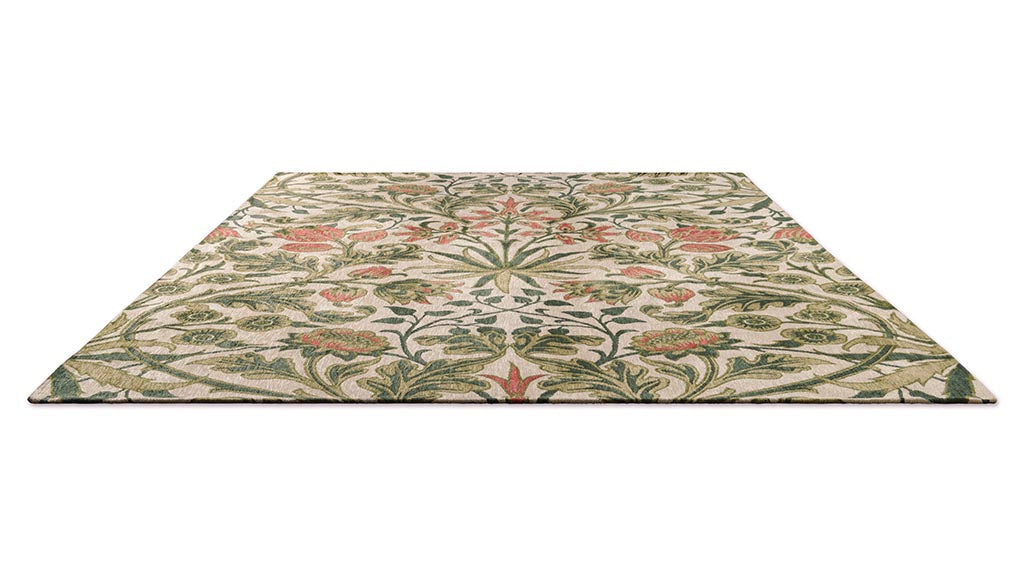 Morris & Co Hyacinth Natural 130201 Rug - Love-Rugs
