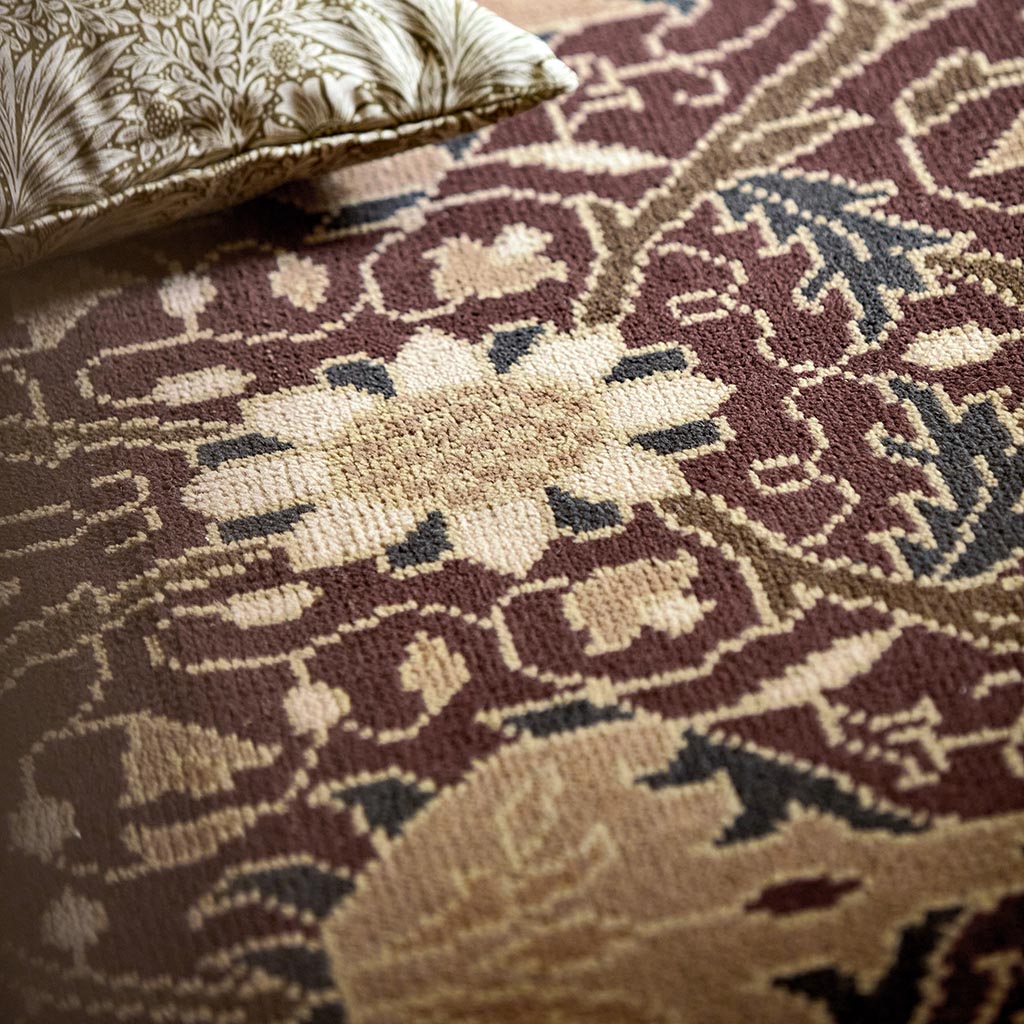 Morris & Co Montreal Russet 130500 Rug - Love-Rugs