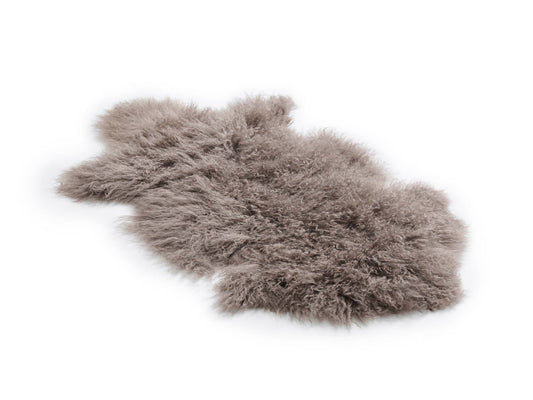 Bowron Sheepskins Nomad Tibetan Lambskins Mushroom Hide Rug