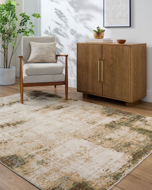Myrtle Avenue Galey Alix x Livabliss Abstract Modern Marble Brown/Cream GAMY2302 Rug - Love-Rugs alternate image