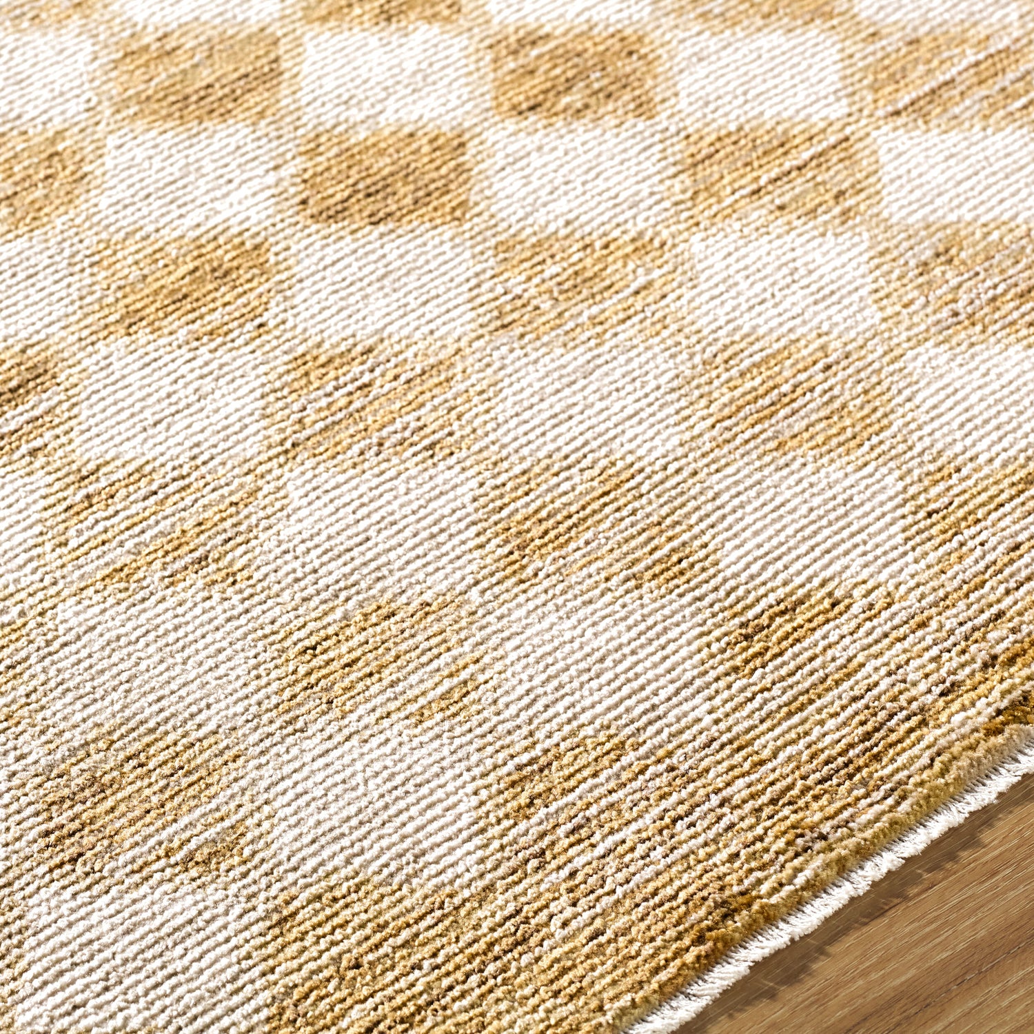 Myrtle Avenue Galey Alix x Livabliss Scandi Geometric Mustard/Cream GAMY2304 Rug - Love-Rugs