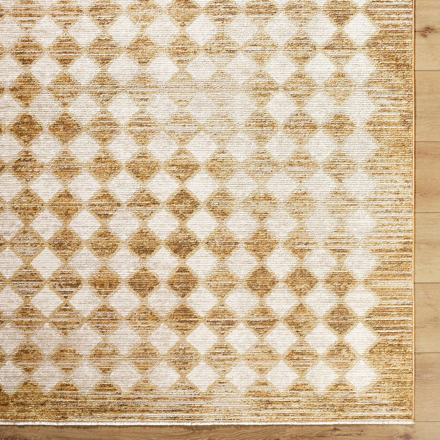 Myrtle Avenue Galey Alix x Livabliss Scandi Geometric Mustard/Cream GAMY2304 Rug - Love-Rugs