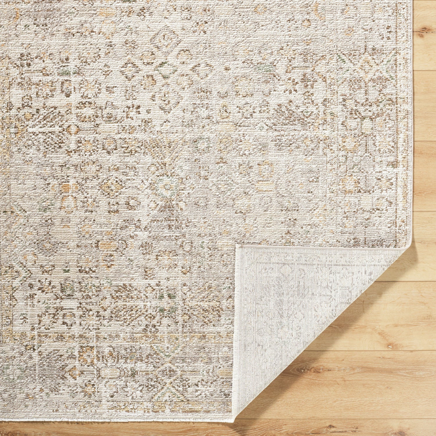 Myrtle Avenue Galey Alix x Livabliss Vintage Traditional Oriental Boho Brown/Taupe GAMY2300 Rug - Love-Rugs