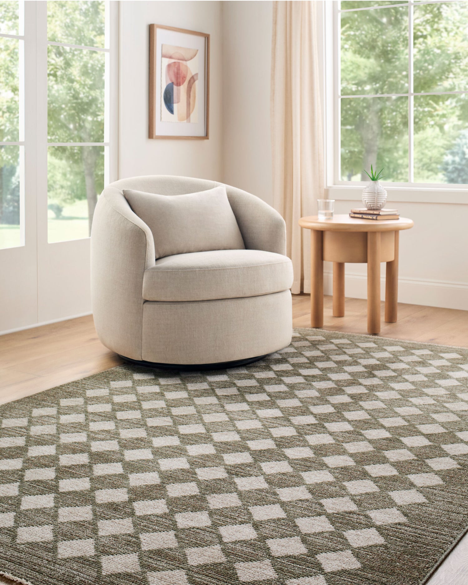 Myrtle Avenue V Galey Alix Diamond GAMY2306 Rug - Love-Rugs