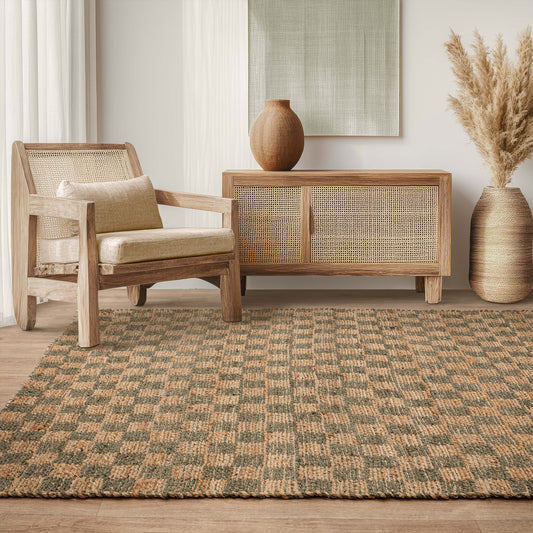 Naturi Olive Green Rug - Love-Rugs alternate image