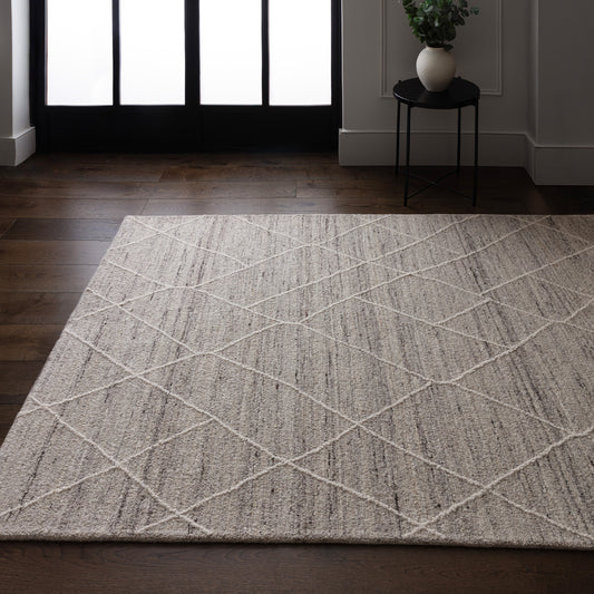 Noah Silver Rug - Love-Rugs alternate image