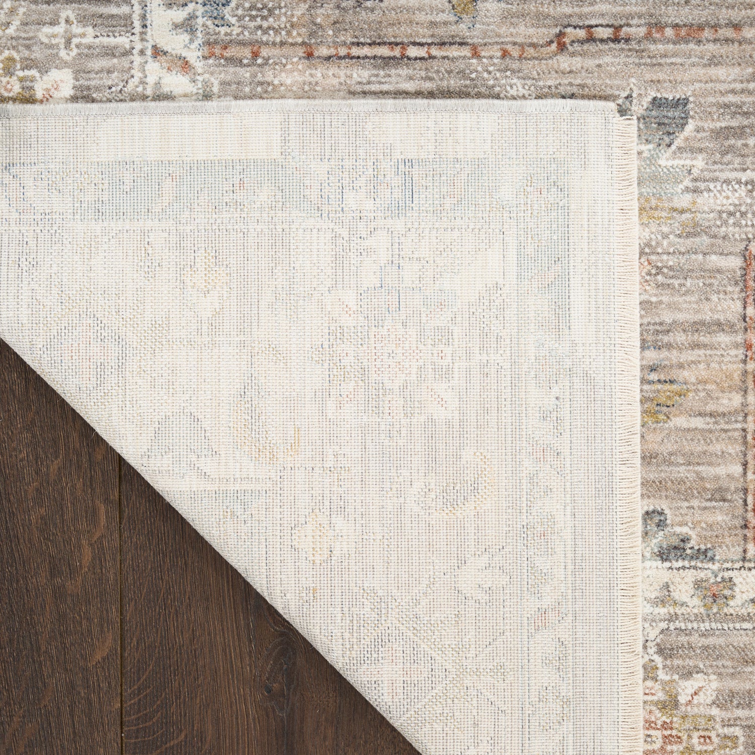 Nourison Antique Fusion ANF02 IVMTC Ivory Multicolour Rug - Love-Rugs