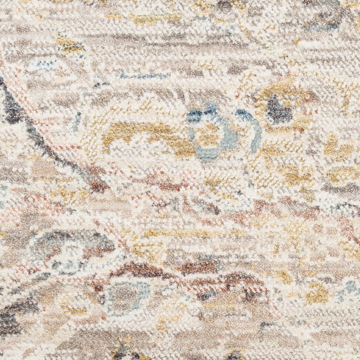Nourison Antique Fusion ANF03 LTGRY Light Grey Rug - Love-Rugs
