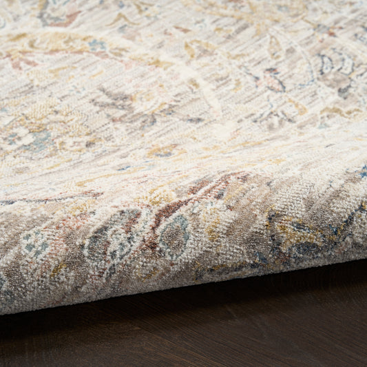 Nourison Antique Fusion ANF03 LTGRY Light Grey Rug - Love-Rugs alternate image