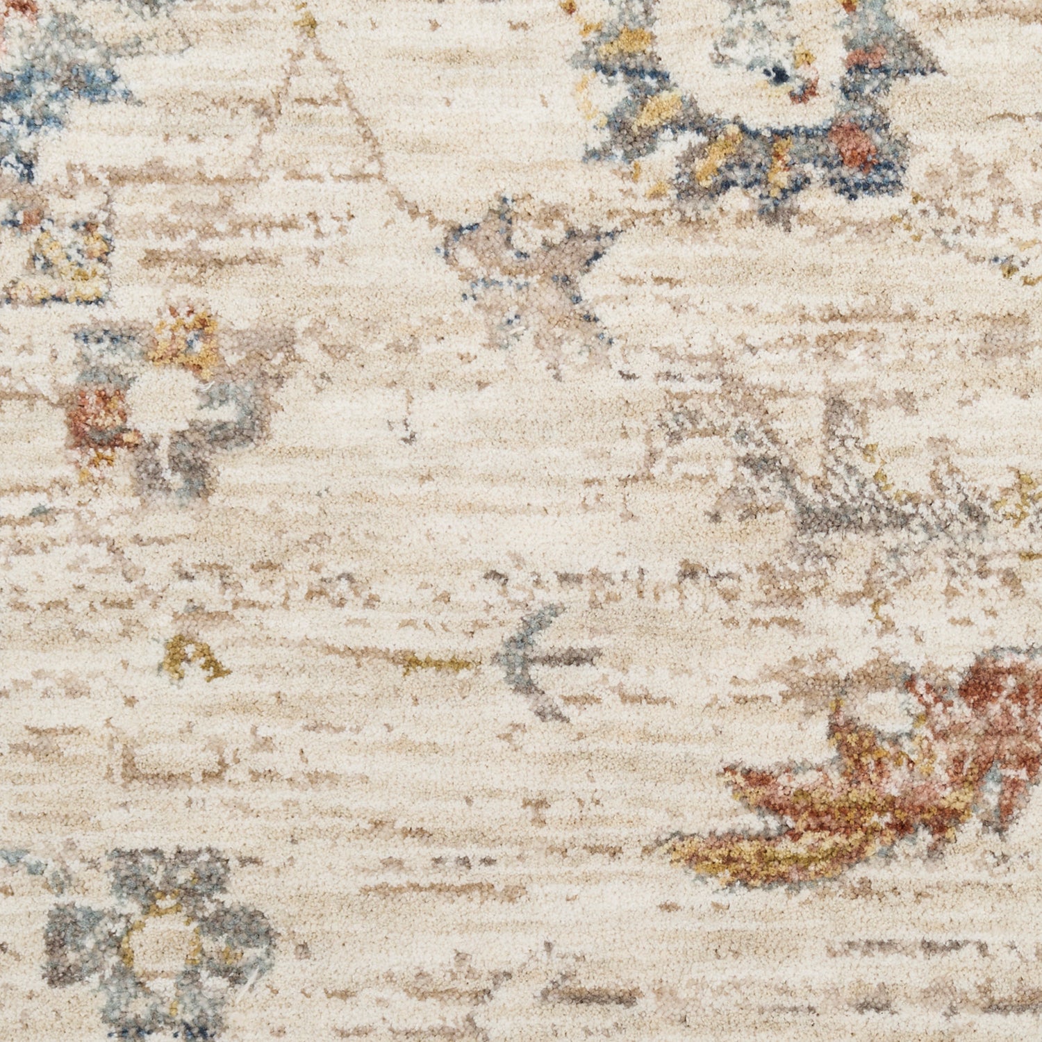 Nourison Antique Fusion ANF04 IVMTC Ivory Multicolour Rug - Love-Rugs