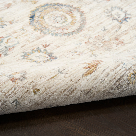 Nourison Antique Fusion ANF04 IVMTC Ivory Multicolour Rug - Love-Rugs alternate image