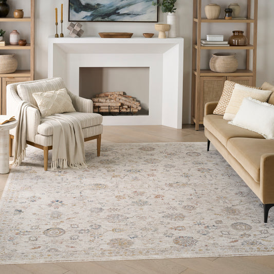 Nourison Antique Fusion ANF04 IVMTC Ivory Multicolour Rug - Love-Rugs alternate image