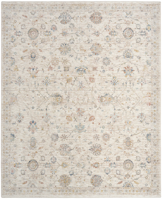 Nourison Antique Fusion ANF04 IVMTC Ivory Multicolour Rug - Love-Rugs
