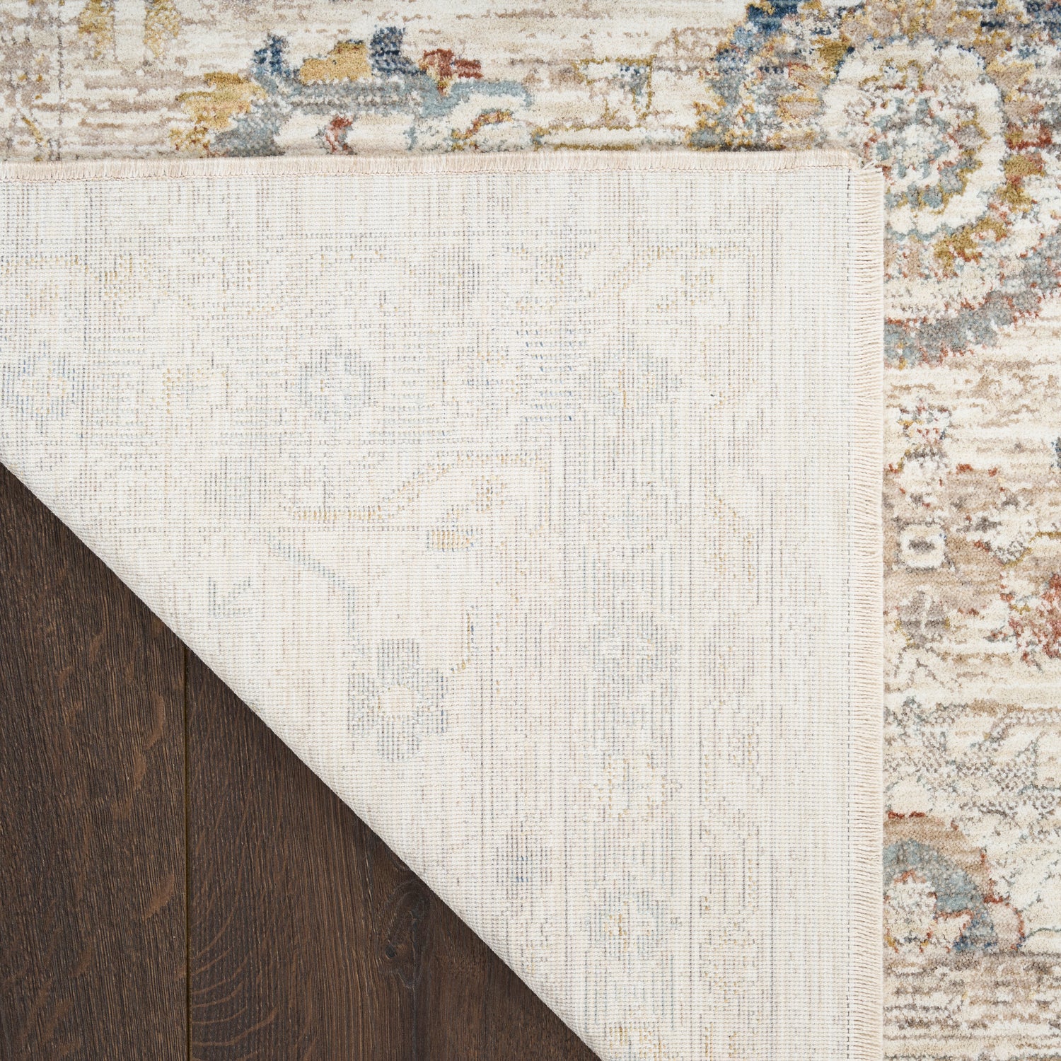 Nourison Antique Fusion ANF04 IVMTC Ivory Multicolour Rug - Love-Rugs