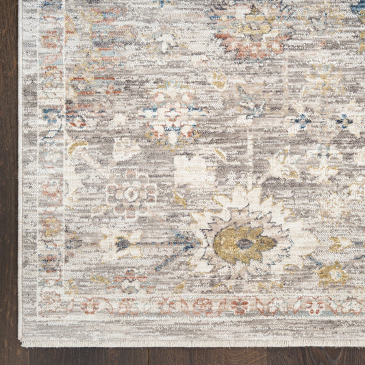 Nourison Antique Fusion ANF05 Grey Rug - Love-Rugs