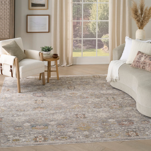 Nourison Antique Fusion ANF05 Grey Rug - Love-Rugs alternate image