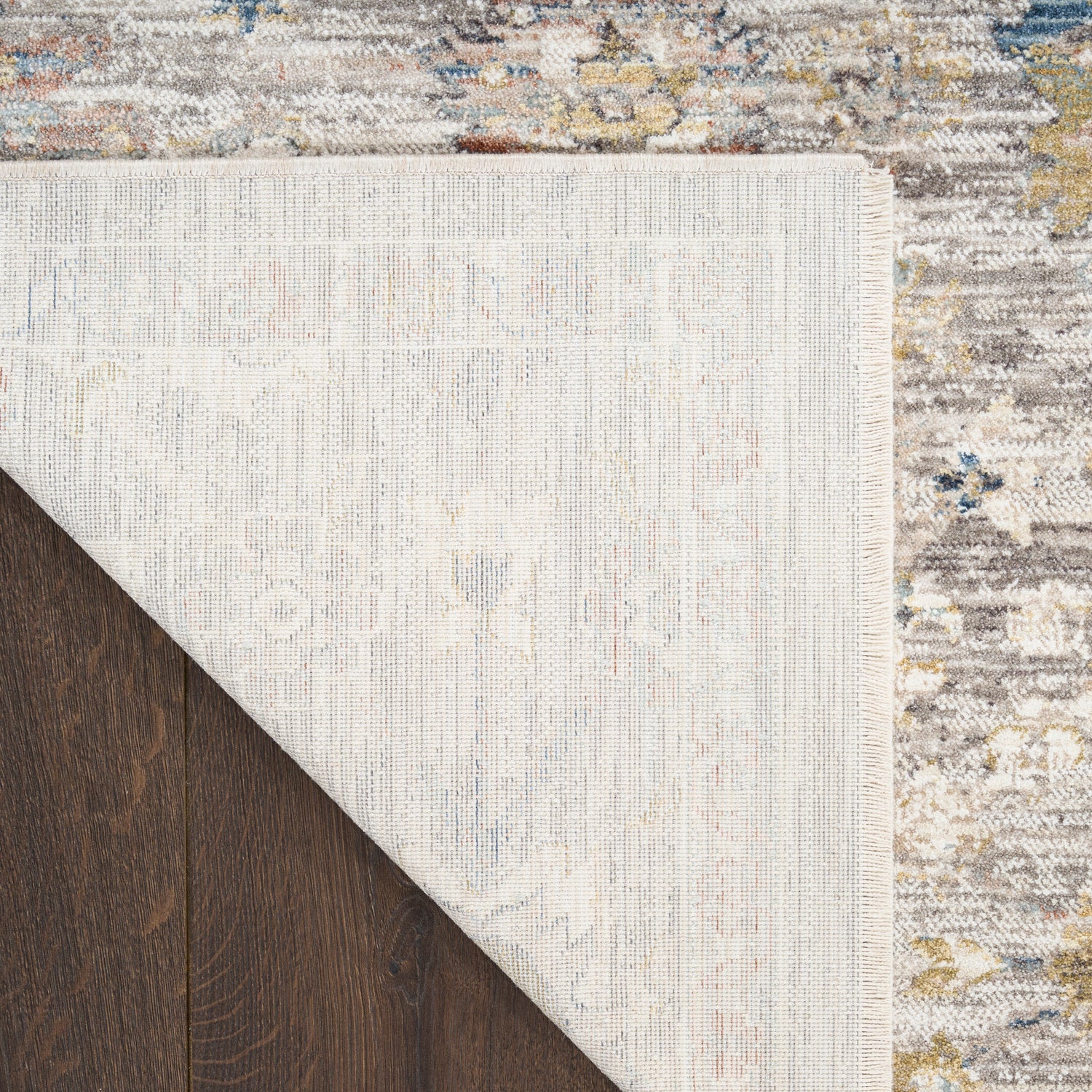 Nourison Antique Fusion ANF05 Grey Rug - Love-Rugs