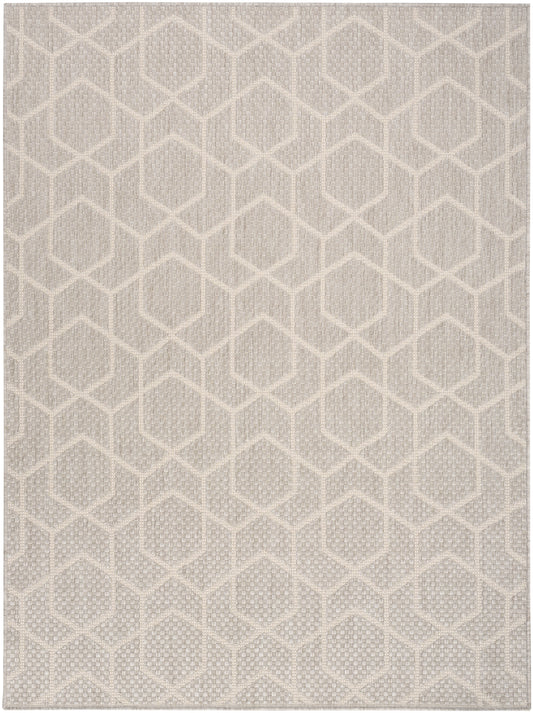 Nourison Horizon Indoor Outdoor HOZ01 Grey Rug - Love-Rugs