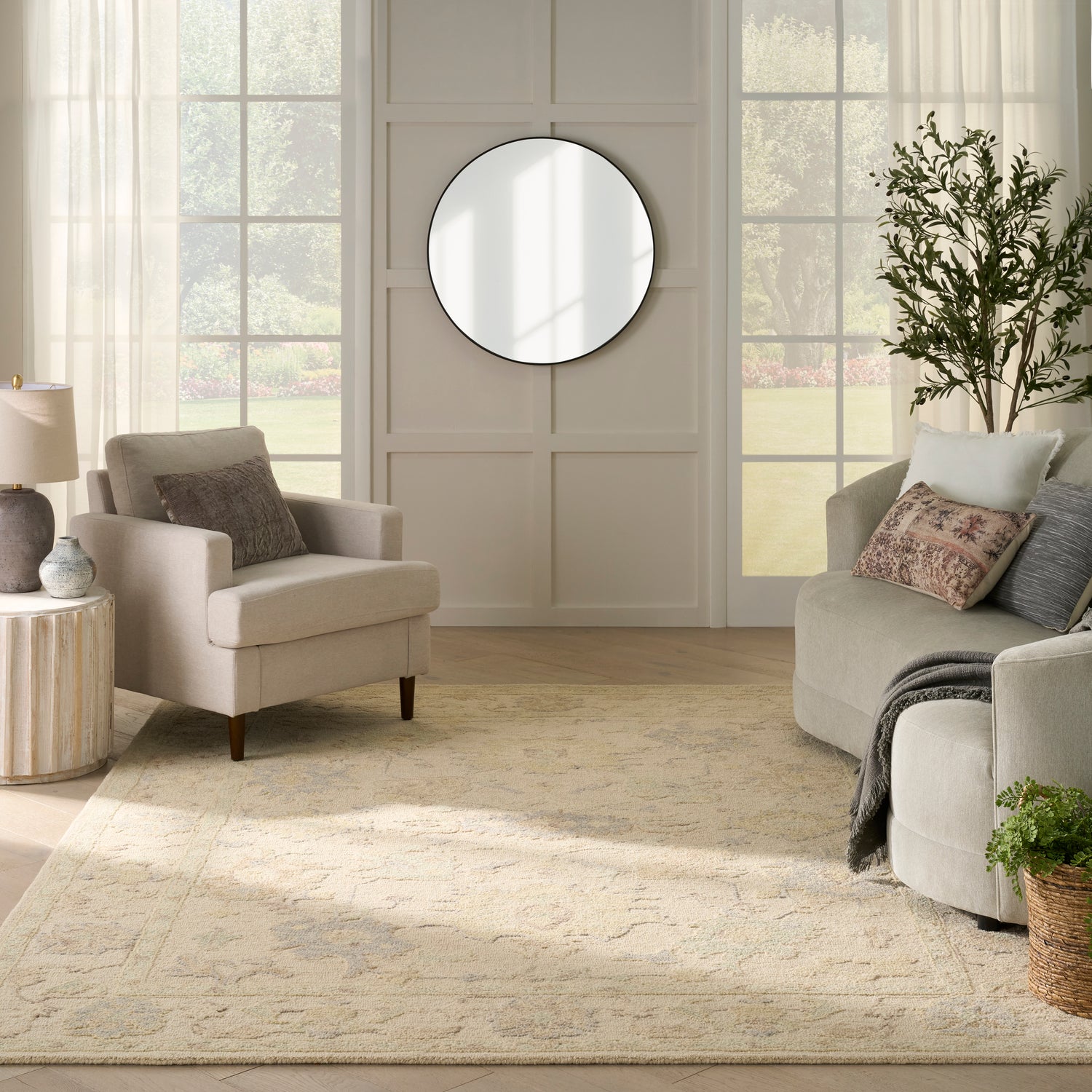 Nourison Maison MSO02 IVORY Ivory Rug - Love-Rugs