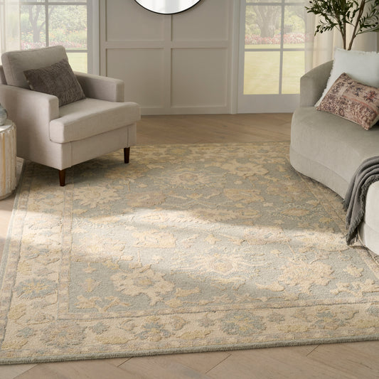 Nourison Maison MSO03 BLUIV Blue Ivory Rug - Love-Rugs alternate image