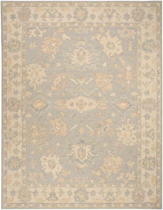 Nourison Maison MSO03 BLUIV Blue Ivory Rug - Love-Rugs