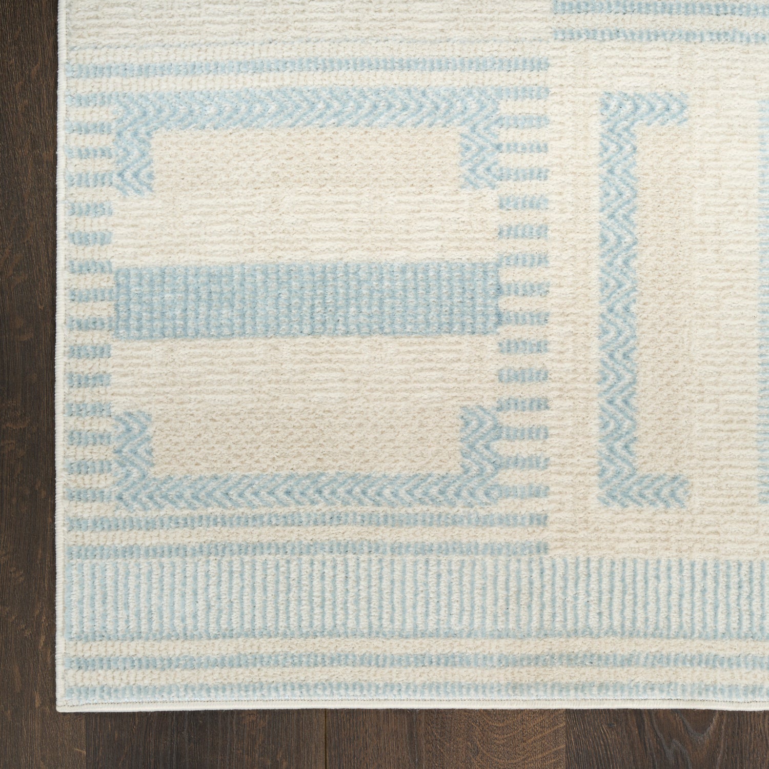 Nourison NORDIC NRC11 IVBLU Rug - Love-Rugs