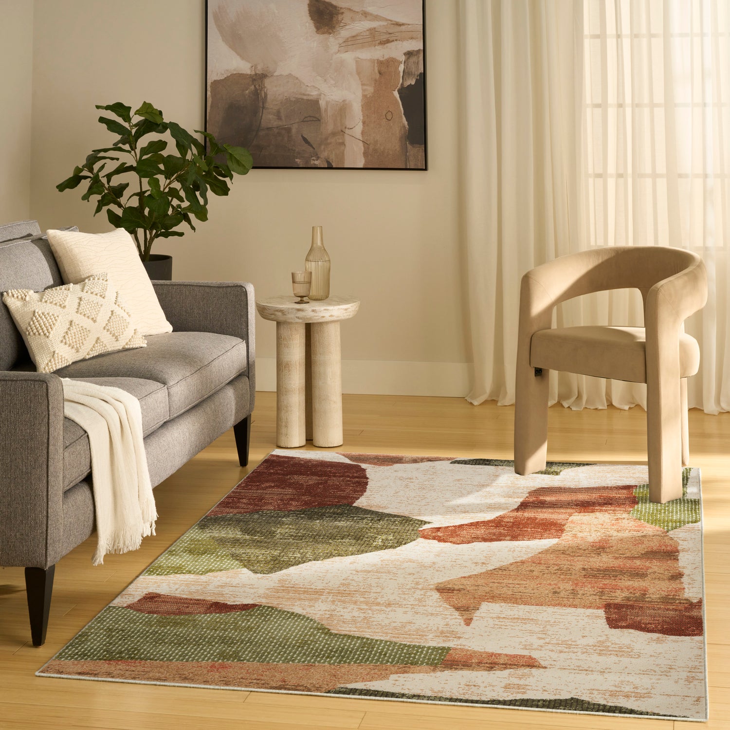 Nourison NORDIC NRC18 BGMTC Rug - Love-Rugs