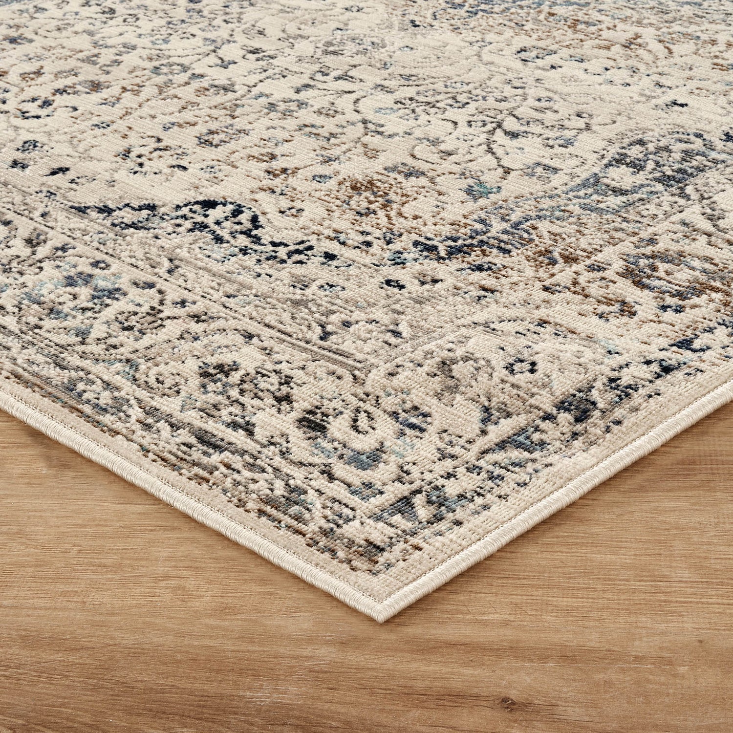 Nourison Vintage Kashan VKA14 Ivory Rug - Love-Rugs