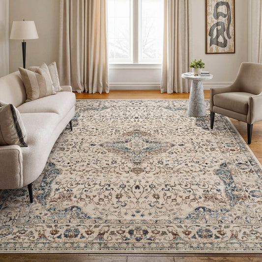 Nourison Vintage Kashan VKA14 Ivory Rug - Love-Rugs alternate image