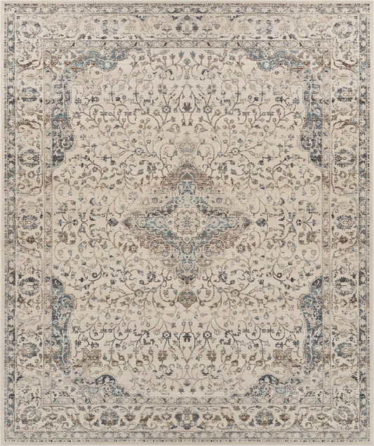 Nourison Vintage Kashan VKA14 Ivory Rug - Love-Rugs