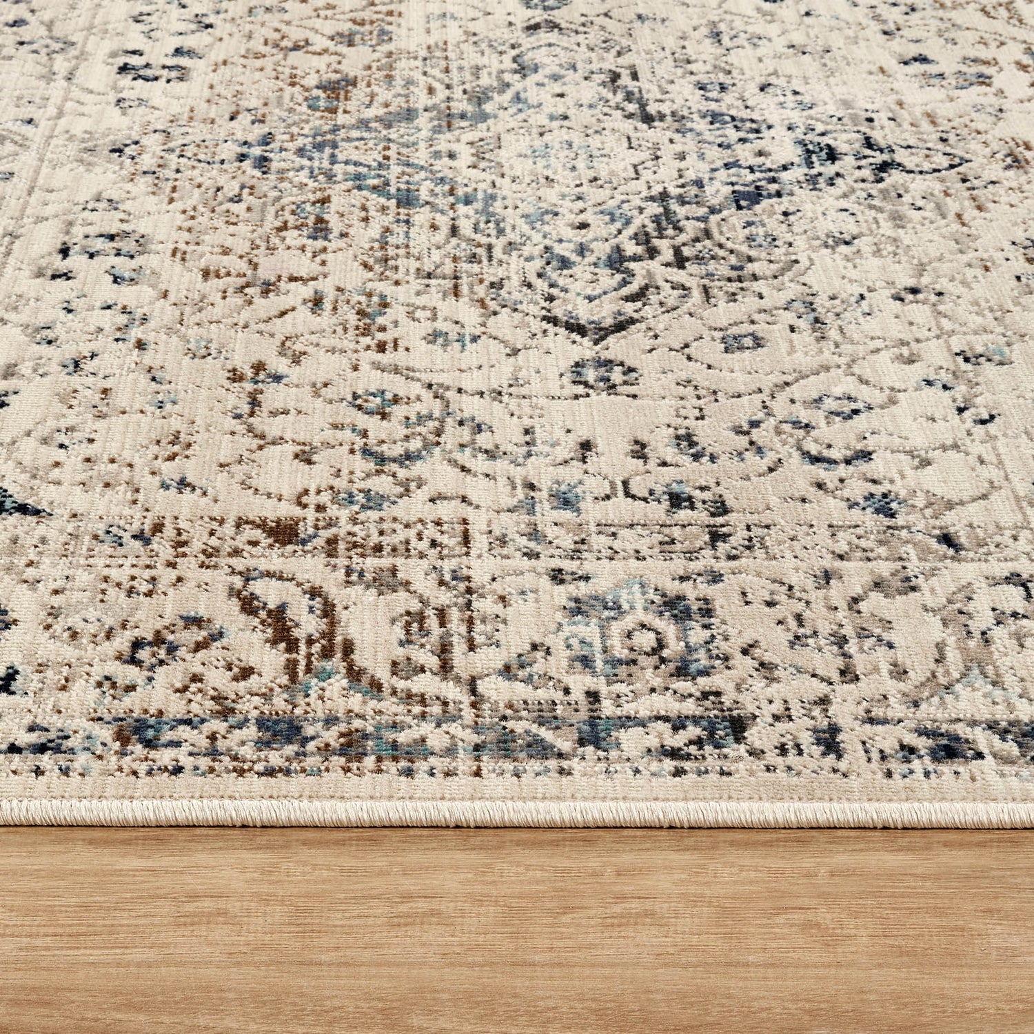 Nourison Vintage Kashan VKA14 Ivory Rug - Love-Rugs