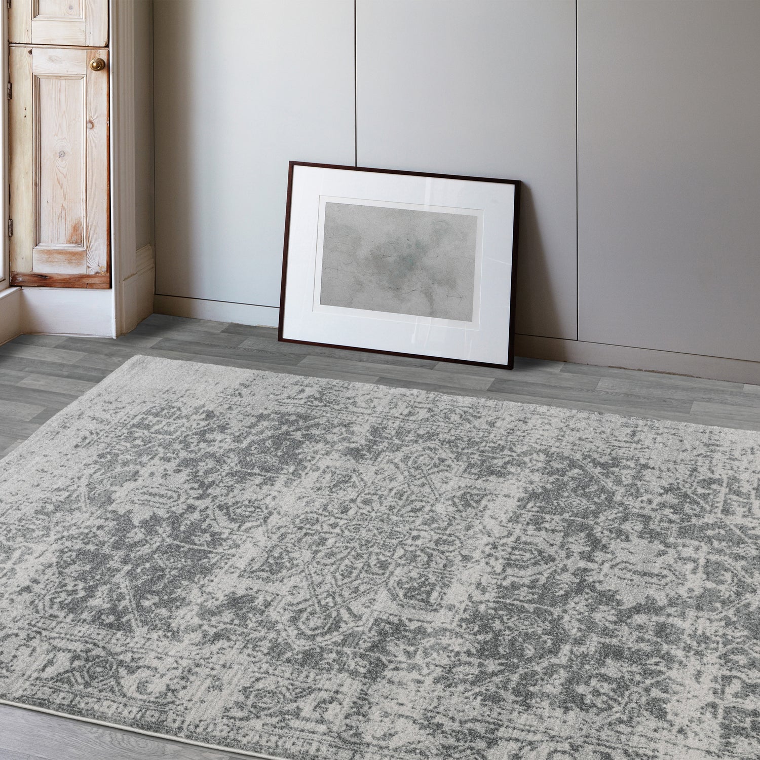 Nova NV10 Antique Grey Rug - Love-Rugs