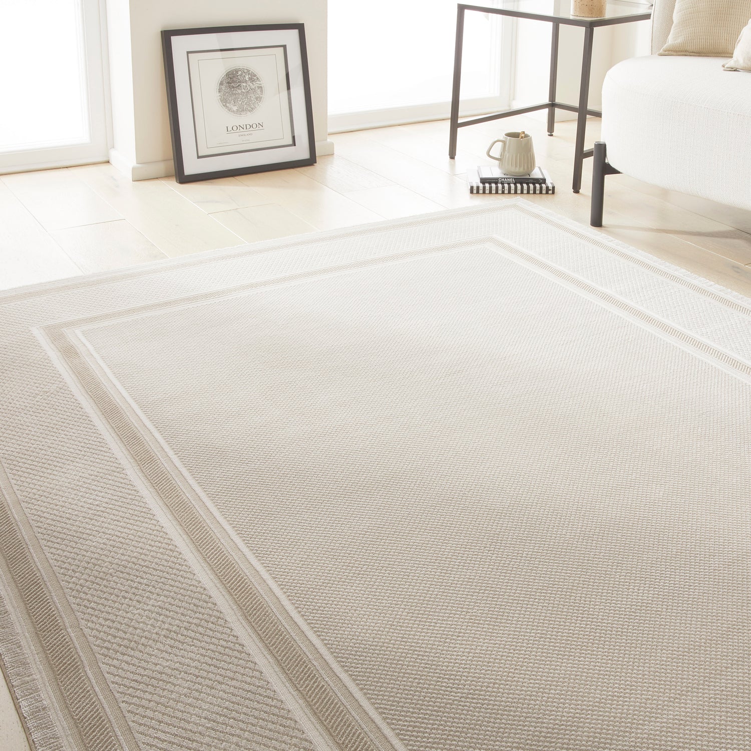 Olivia OLI101 CRMBG Cream Beige Rug