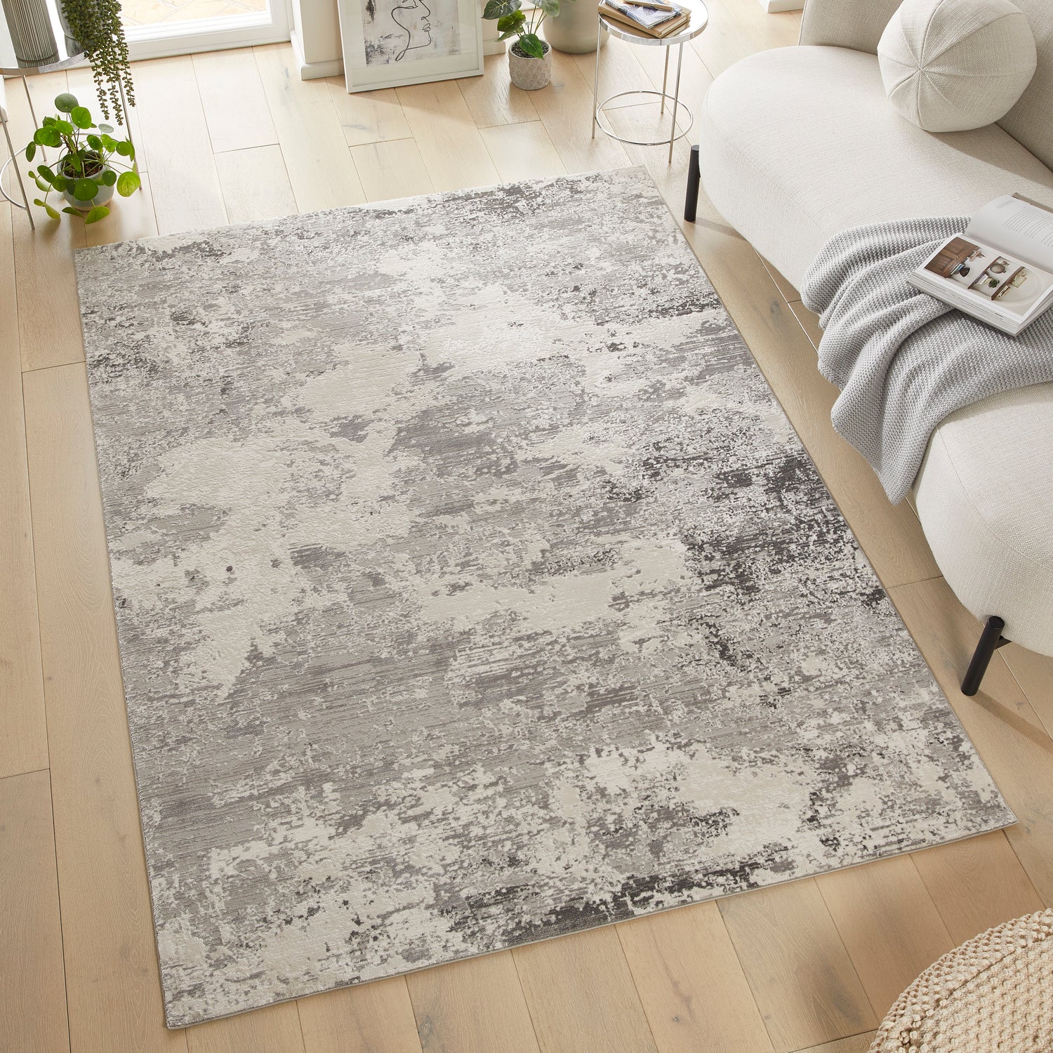 Olivia OLI105 GREY Grey Rug